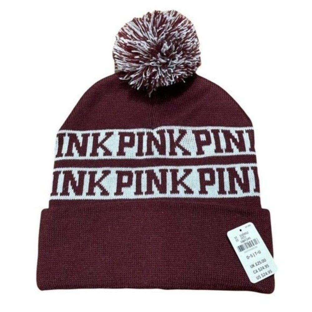 NWT Victoria’s Secret PINK Knit Winter Hat